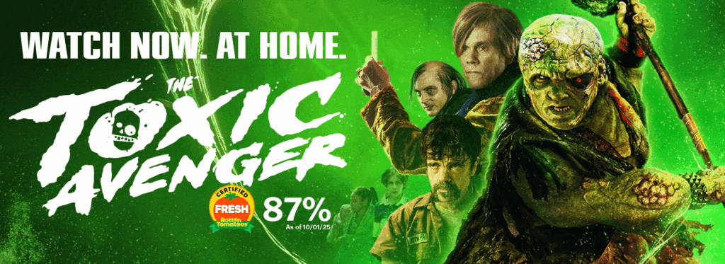 The Toxic Avenger watch at home now image