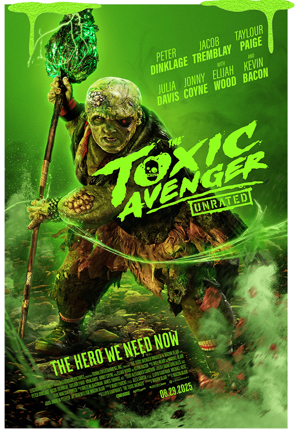 Official Toxic Avenger Movie Poster 2025